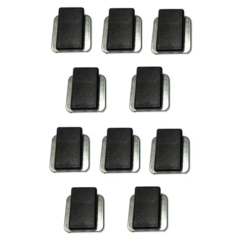 10x Replacement PTT Mic Belt Clip Handheld Speaker Microphone Clip For Motorola PMMN4013A 4021 4022 4013 4051 4025 Two Way Radio 8 best sales clip motorola - №7