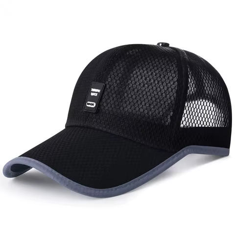 Hat Men Summer Korean Version Mesh Winning Baseball Cap Sun Protection Shade Cap Cap Outdoor Sports Net Cap 8 best sales iron hide - №5