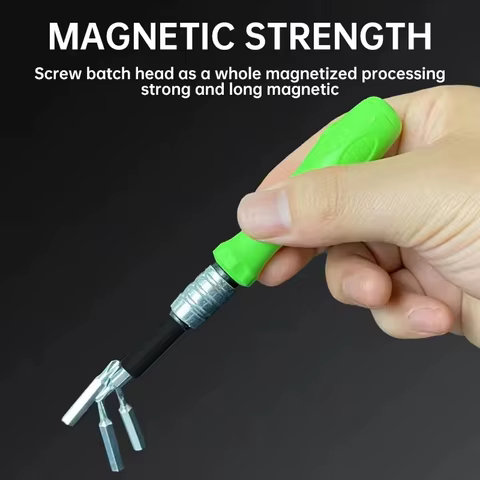 32 in 1 Multifunctional Screwdriver Set with 30 PCS Torx Phillips Magnetic Screw Driver Bits Mini Repair Tool for Phone Watch PC 10 best sales phone repair tool - №3