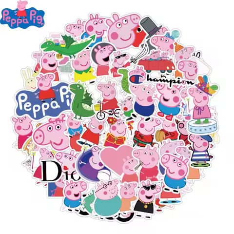 8 best sales peppa pig stickers - №1