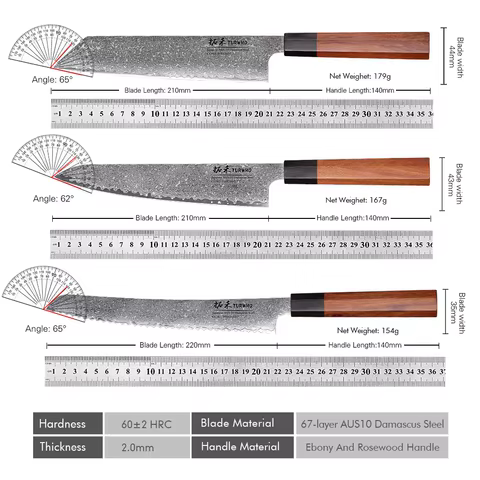 6 best sales damascus knife original - №6