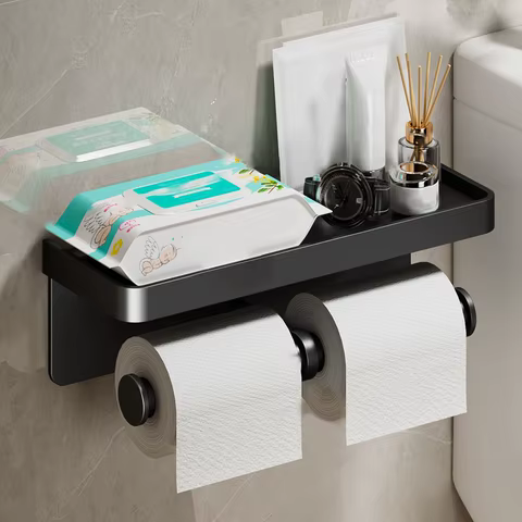 12 best sales toilet tissue holder - №7