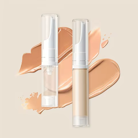 5/10/15ml Clear Foundation Dispenser Bottle Portable Travel Essence Sample Container Airless Vacuum Eye Gel Cream Empty Tubes 8 best sales empty toothpaste tubes - №6