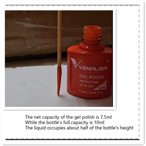 Venalisa Nail Gel Polish 7.5ml HEMA FREE Soak Off UV LED Gel Varnish Full Coverage Super Texture Gorgeous Nail Manicure 12 best sales vanelisa gel polish - №4