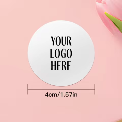 Customizable Photo Stickers with Multicolor Logos - Durable Waterproof Labels for Promotional Events & Corporate Gifts 6 best sales my name is sticker - №4