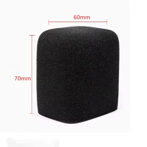1PC Foam Microphone Windscreen Pop Filter for LEWITT LCT240 249PRO 260 440 449 640 840 Microphones,Windproof Sponge Covers 6 best sales lewitt - №3
