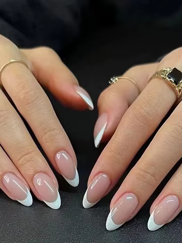 6 best sales french tip nails - №5