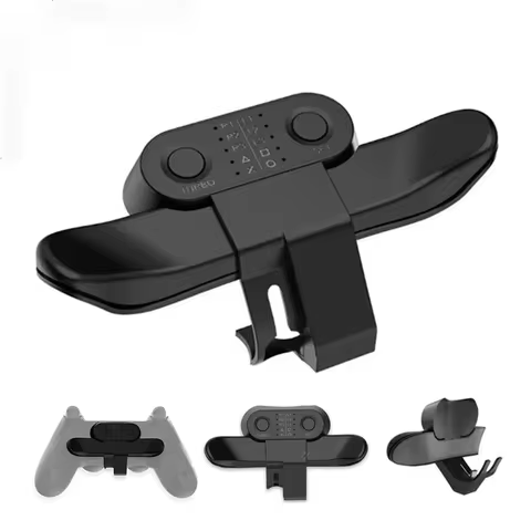 For PS4 DualShock Gamepad Rear Extension Key Adapter W/ Turbo Controller Back Button Attachment For PS 4 Controller Accessories 6 best sales controller converter - №2