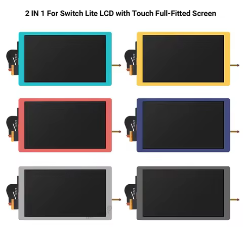 NEW 2IN1 for Nintend Switch Lite Original LCD Display with Touch Screen Full Fitted Assembly Replacement for Switch Lite Screen 10 best sales switch oled display - №9