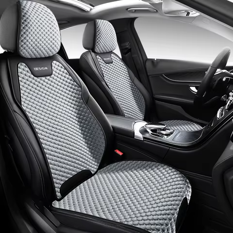 Ice Silk Car Seat Cushion Ventilation Comfortable, Durable Four Seasons Universal Split Single Car Front Seat Cover 10 best sales car seat covers for mitsubishi colt - №10