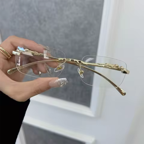 12 best sales transparent frames for men - №1