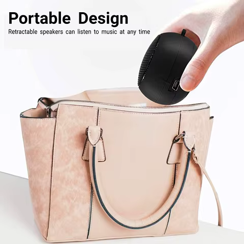 Mini Speaker Portable Rechargeable Travel Speaker with Aux Input Wired 3.5mm Headphone Jack 8 best sales j sound speaker - №5