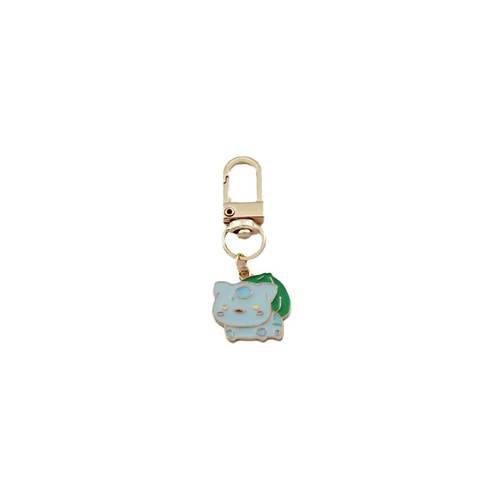 Pokemon Anime Figure Pikachu Eevee Jigglypuff Togepi Charmander Metal Keychain Bag Key Ring Pendant Children's Birthday Gift 6 best sales eevee keychain - №5