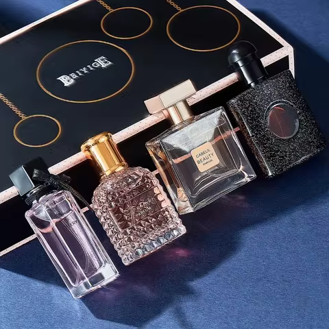 Original Women Perfume Gift Box Perfumes Set 4PCS*25ML Long Lasting Fresh Fragrance Eau De Toilette Gift For Women Men Pheromone 8 best sales perfume kit - №4