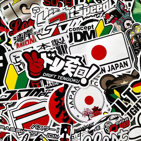 8 best sales jdm decals - №8