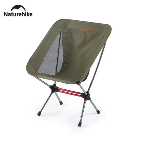 Naturehike Camping Moon Chair Lightweight Portable Aluminum Alloy Seat Folding Backpack Chair Outdoor Hiking Fishing Beach Chair 6 best sales relx - №6