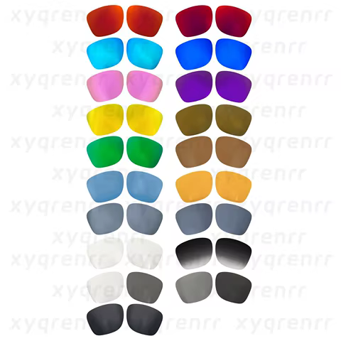 xyqrenrr thick of 1.0 mm Polarized Replacement Lenses for Oakley Latch SQ Asian Fit(AF) OO9358 Sunglass-Over 19 colors 12 best sales rayban 3386 polarize cam - №3