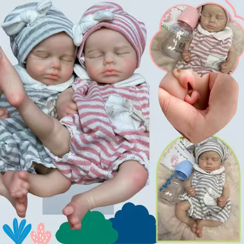 10 best sales bebe reborn full silicone body - №5