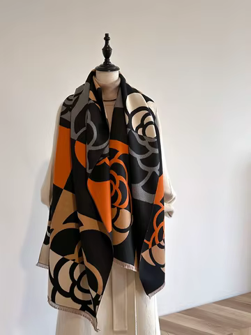 8 best sales cashmere wool scarves - №7