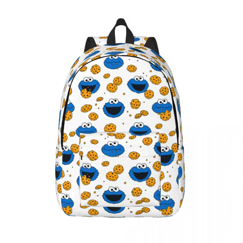 Sesamed Streeted Backpack for Preschool Kindergarten School Student Book Bags Boy Girl Kids Daypack Outdoor 6 best sales sesame street bag - №5