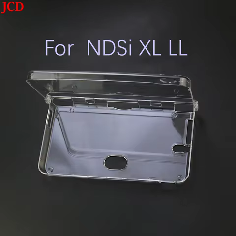 Plastic Clear Crystal Shell Skin Case Cover For Nintend DSL NDS Lite NDSL For DSi NDSi XL LL Console W/ Screen Protective Film 10 best sales famicom nes - №3