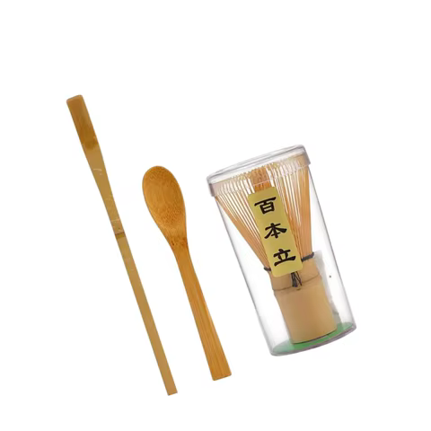 Matcha Whisk Set Multifunction Handmade Starter Kit Utensil for Ceremonial 10 best sales mate kit - №7