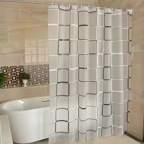 10 best sales luxury shower curtain - №2