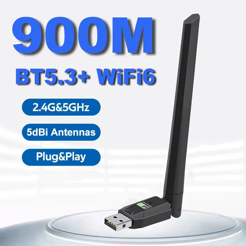 12 best sales wifi bluetooth usb adapter - №6