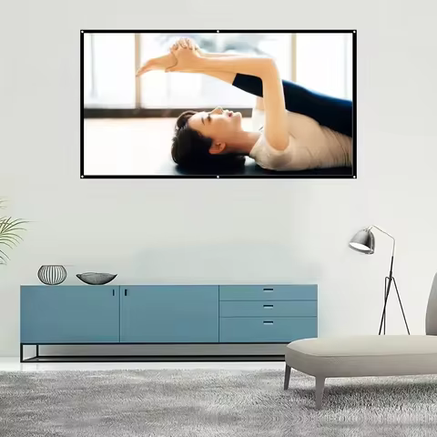 12 best sales reflective projector screen - №7