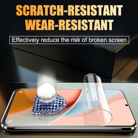 3-5Pcs Hydrogel Film For Xiaomi Redmi Note 12 11 10 9 8 Pro Plus 5G 11S 10S 9S 8T 7 Screen Protector For Redmi 10 10C 9 9A 9T 9C 8 best sales redmi note 10 128gb - №3