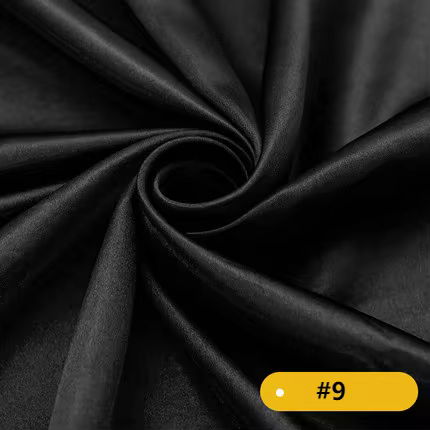 10 best sales green satin fabric - №9