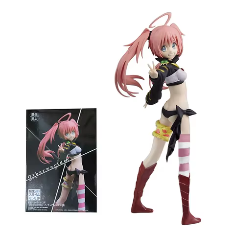 Anime Figure Milim Nava That Time I Got Reincarnated As a Slime PVC 16CM Cute Forked Hands Action Figure Model Kid Toys Gift 10 best sales milim nava figure - №7