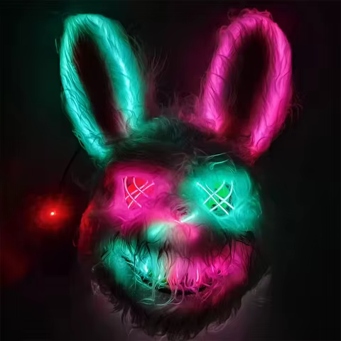 10 best sales bunny mask - №7