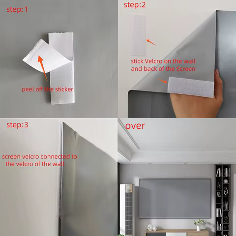 12 best sales reflective projector screen - №6
