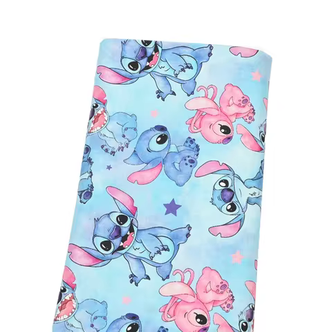 12 best sales lilo and stitch fabric - №7