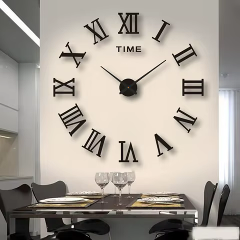 10 best sales 3d clock wall - №3