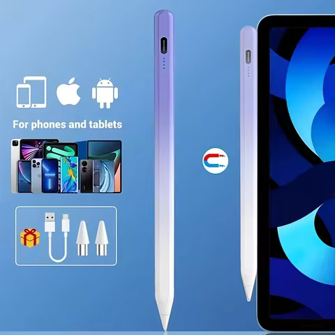 Universal Stylus Pen for iOS Android Tablets iPad Air for Apple Pencil Fast Charging Magnetic Touch Pen for iPhone Huawei 10 best sales huawei pen - №9