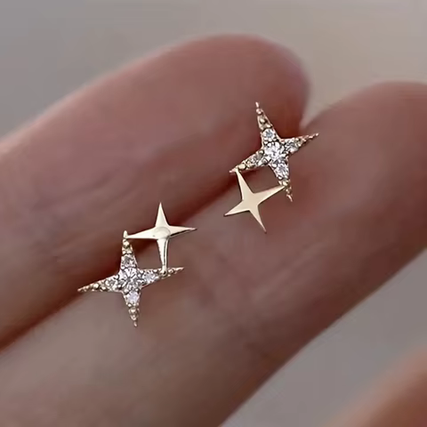 8 best sales earrings glitter - №7