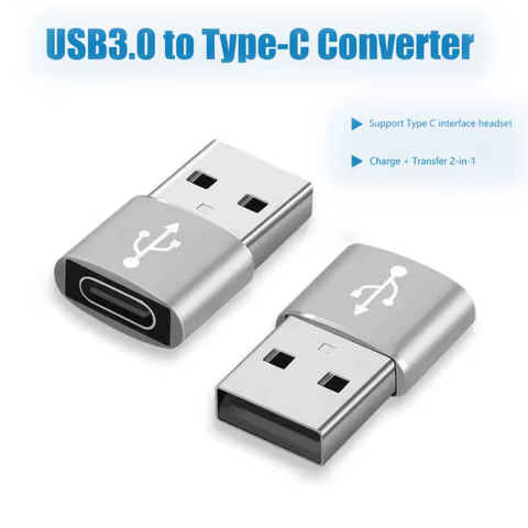 USB3.0 To Type C OTG Adapter Accessory for IPhone 11 12 13 14 Pro Max Type-c Female To USB Male Converter for Apple IPad Samsung 10 best sales usb 3.0 otg - №5