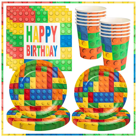 12 best sales lego birthday decorations - №5