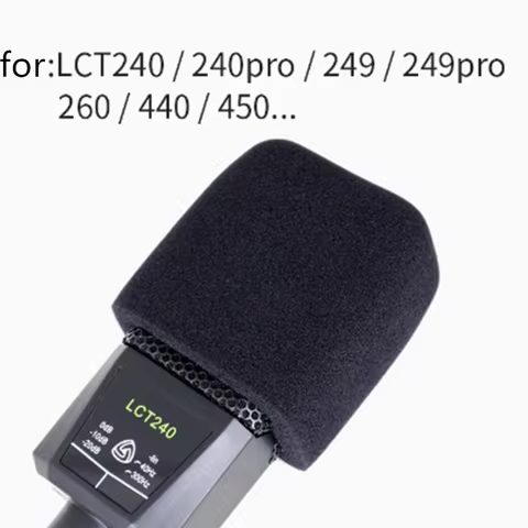 1PC Foam Microphone Windscreen Pop Filter for LEWITT LCT240 249PRO 260 440 449 640 840 Microphones,Windproof Sponge Covers 6 best sales lewitt - №3