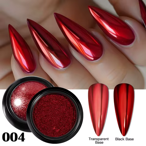 6 best sales red glitter - №4