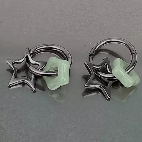 10 best sales shooting star earrings - №6