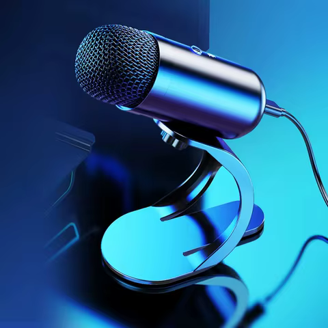 Professional Wired Condenser conference Microphone gooseneck desktop High voice quality Mic Computer Gaming USB Microphone 6 best sales conference - №3
