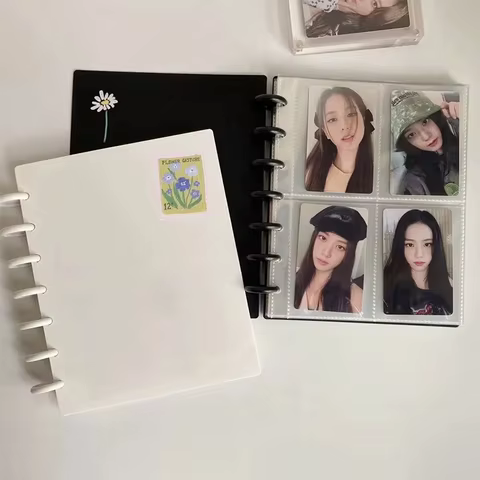 3inch Photocard Binder INS Photo Album K-pop Idol Collection Book 160 Pockets Photocard Album Collect Book Card Picture Albums 6 best sales photobooks - №5