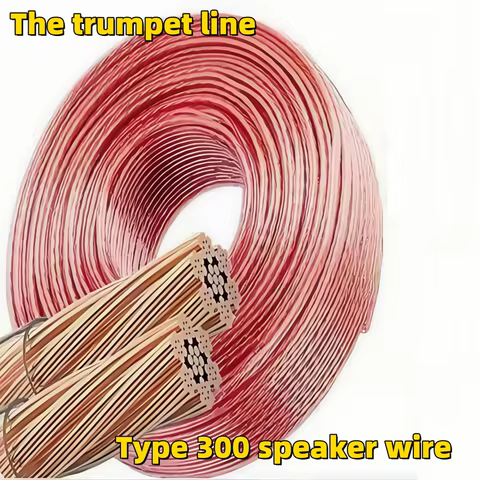 DIY Loud Audio Cable Hi-Fi Audio Cable Oxygen Free Copper Audio Wire for Amplifier Home theater KTV DJ System 6 best sales cable beats - №4
