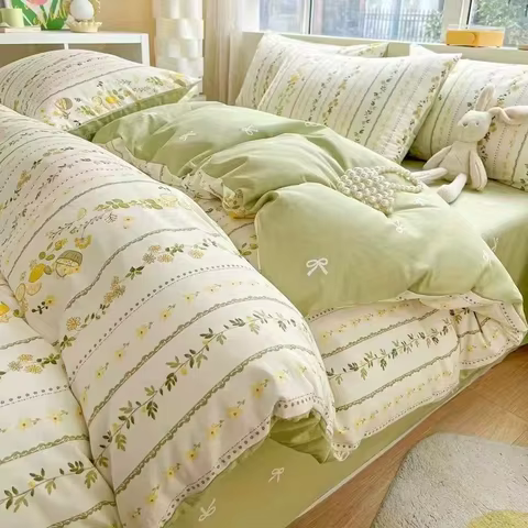 10 best sales green bedding - №10