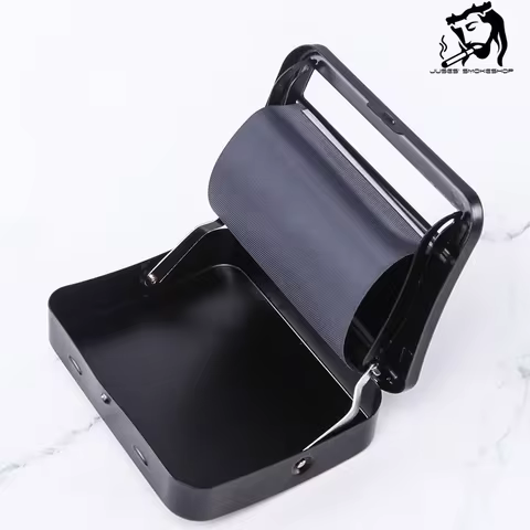 70/78/110mm Paper Rolling Machine Tobacco Box Kit Semi Automatic Cigarette Maker for Storing Lighter Smoking Pipe Accessories 6 best sales automatic joint roller - №4