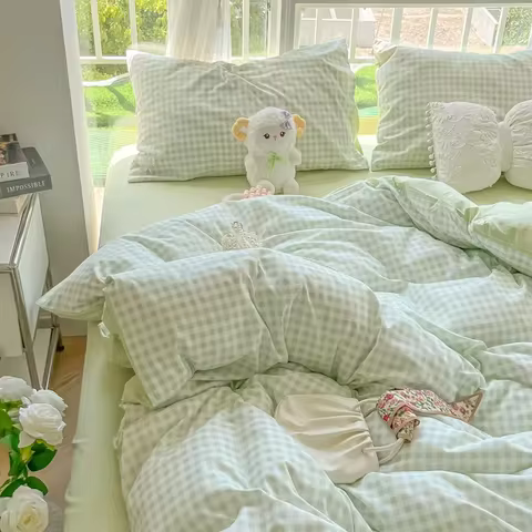 10 best sales green bedding - №2