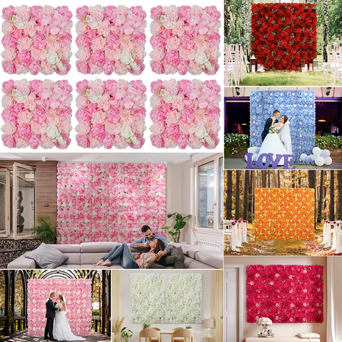 10 best sales flower wall panels - №6